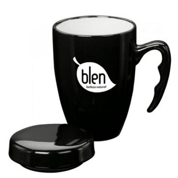 Barco Ceramic Mug w/ Lid - Image 2