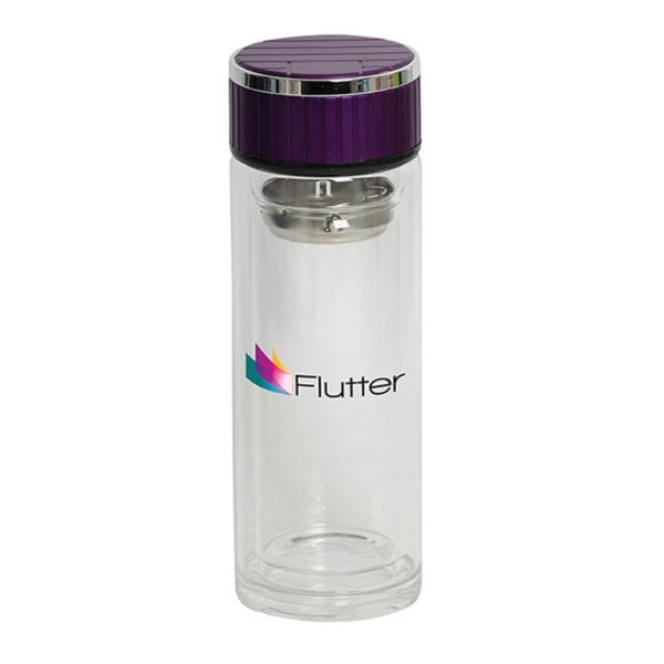 Glass Bottle With Strainer - Image 3
