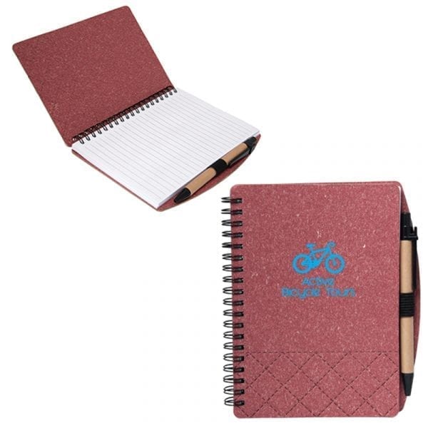 Cardboard Spiral Notebook