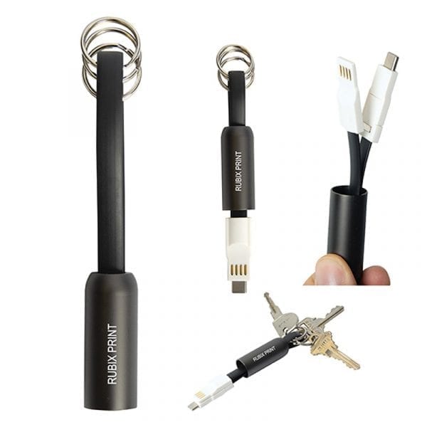 Triple Charge 3-In-1 Keychain