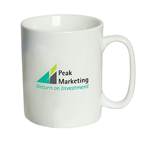 Charleston Porcelain Mug With Silicone Lid - (13 OZ.)