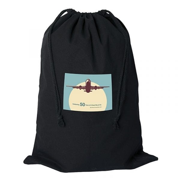 Vanille Cotton Laundry Bag - Image 2