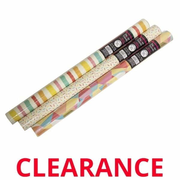 Wholesale Cali Pop Gift Wrap Paper Roll - 25 Sqft.
