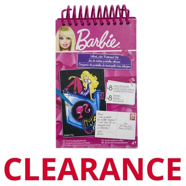 Wholesale Fashion Angels Barbie Velvet Postcard Set