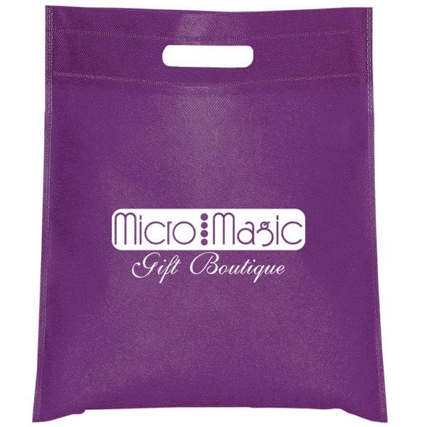 Custom Non Woven Cut-out Handle Tote Bag - Image 3