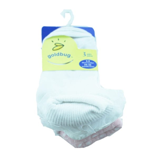 Wholesale Girl's Socks 3 Pack ($1.00 each)