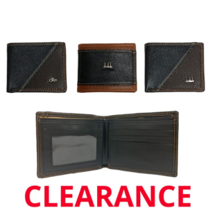 Wholesale Men's Black Leather Wallets - Assorted Styles