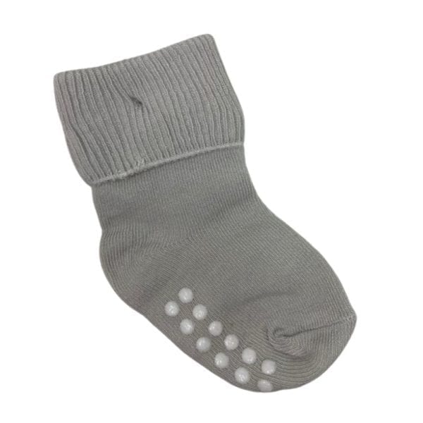 Wholesale Children's Grey Socks, Non-Slip/Skid - Image 2