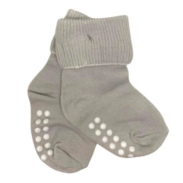 Wholesale Children's Grey Socks, Non-Slip/Skid