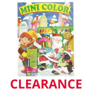 Wholesale Christmas Activity Set Book With Crayons