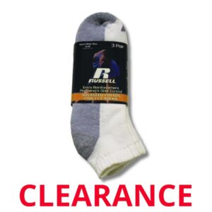 Wholesale Low Cut Men’s Socks 3 Pack ($1.67 each)