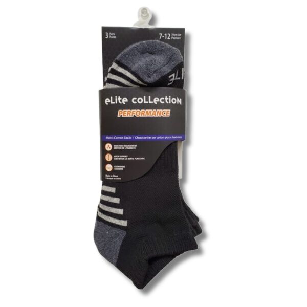 Wholesale Men’s 3 Pack Ankle Socks ($1.83 each)