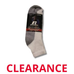 Wholesale Men’s Ankle Socks 3 Pack ($1.67 each)