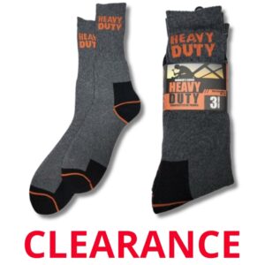 Wholesale Men’s Winter Sock, Asst Colours, 3-Pack – Size 10-13 ($3.00 Each)