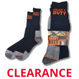 Wholesale Men’s Winter Sock, Navy, 3-Pack – Size 10-13 ($3.00 Each)