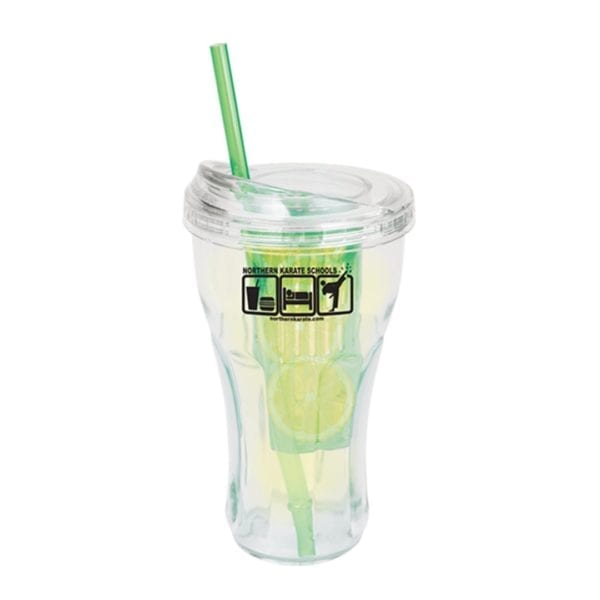 Retro Tumbler with Straw (16 oz) - Image 2