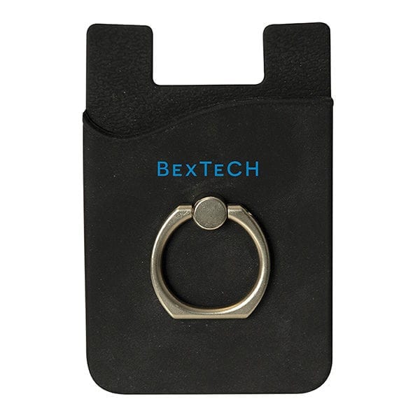 Braxton Silicone Phone Wallet With Ring - Image 2
