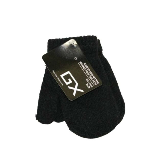 Wholesale Boy's Toddler Knit Mittens, Asst Colours (2-3 Years) - Image 2