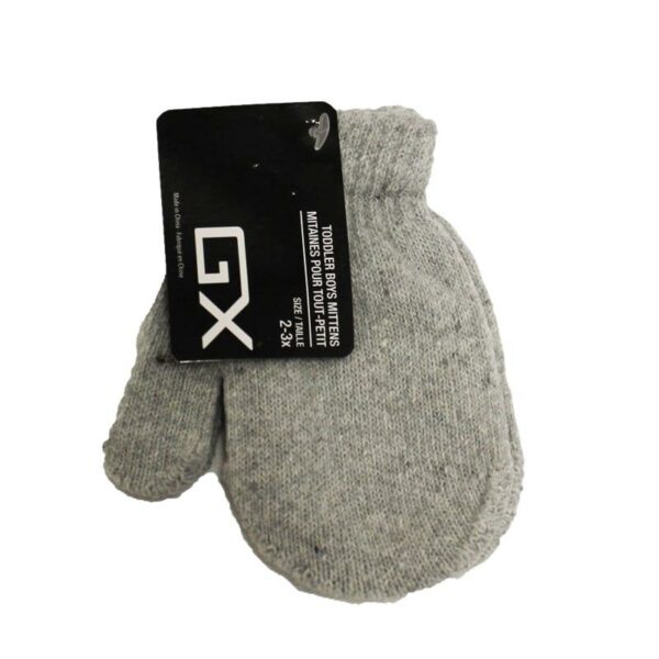 Wholesale Boy's Toddler Knit Mittens, Asst Colours (2-3 Years) - Image 4