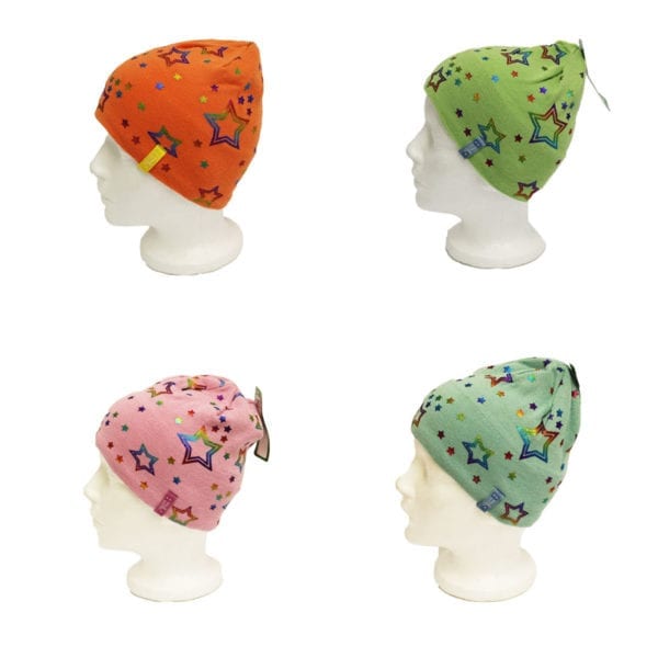 Wholesale Brand Name Bula Kids' Knit Beanie/Toque with Star Print (O/S) - Image 2