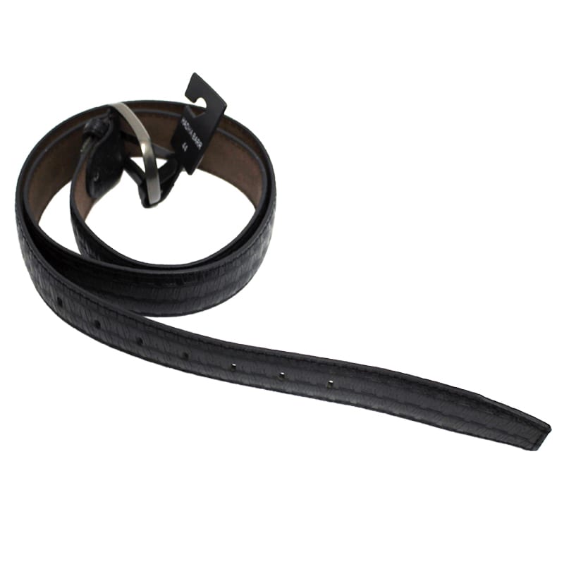 Wholesale Men's Black Belt with Buckle (Size 34 36) Bargains Group