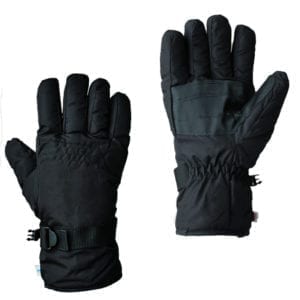 Wholesale Brand Name Nylon Adult Ski Gloves with Strap