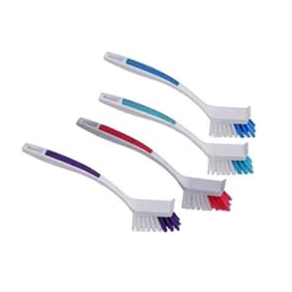 Wholesale Dish Brush with Scraper - Assorted Colours - Image 3