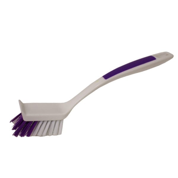 Wholesale Dish Brush with Scraper - Assorted Colours - Image 4