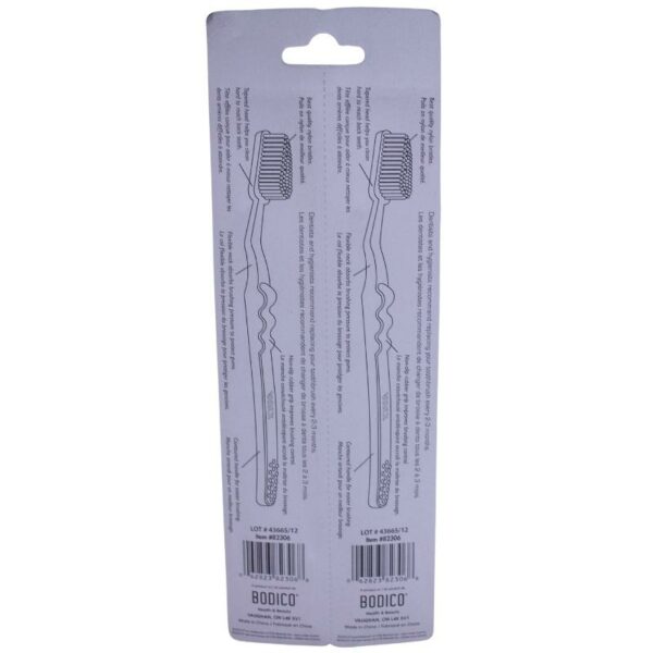 Wholesale Adult Toothbrush with Cap, 2-Pack ($0.98 Each) - Image 2