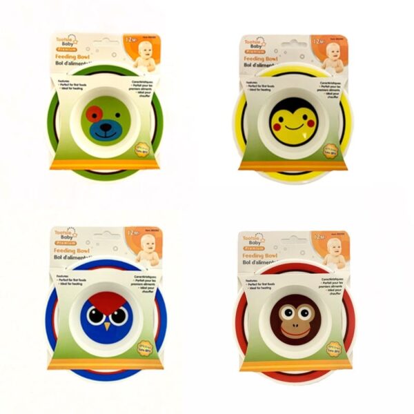 Wholesale Tootsie Baby Feeding Bowls – 4 Asst Prints