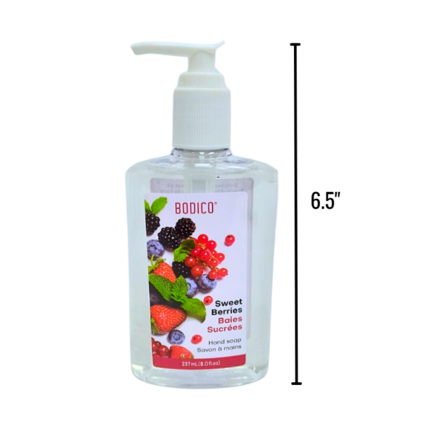 Wholesale Brand Name Bodico Hand Soaps with Pump - Assorted Scents - Image 4