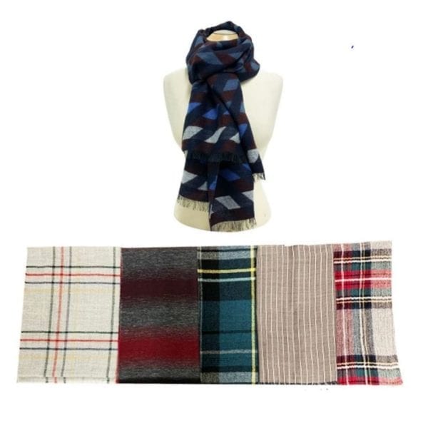 Wholesale Gender Neutral Fall/Spring Fashion Scarves – All Asst. - Image 3