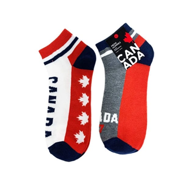 Wholesale Mens' Canada 2 - Pack Ankle Socks ($1.50 each) - Image 3