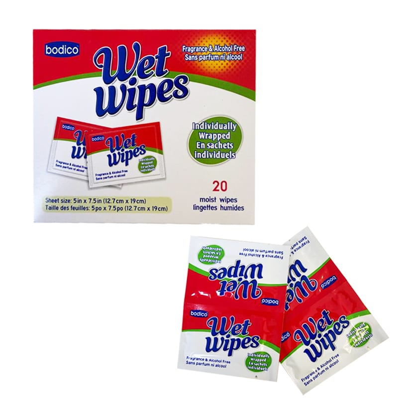 free wet wipes