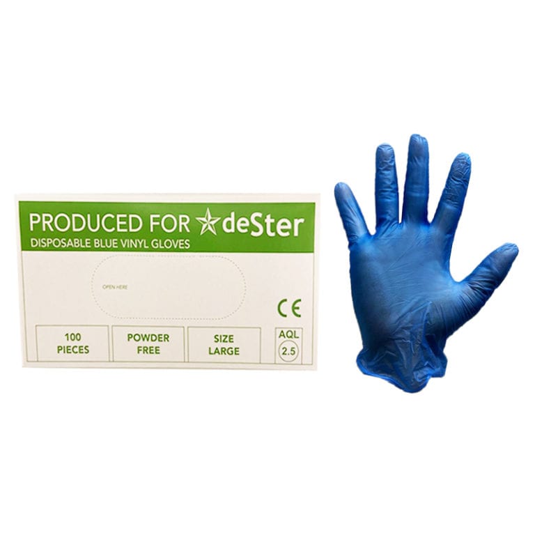 Wholesale Blue Vinyl Disposable Gloves Large 1000 Pack Bargains Group