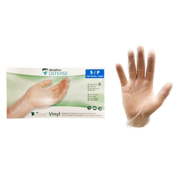 Wholesale Clear Vinyl Disposable Gloves – Small - 1000 Pack