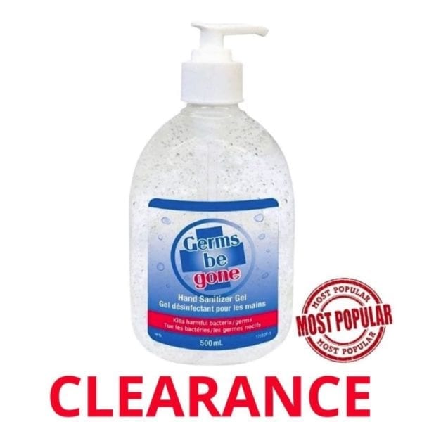 Wholesale Hand Sanitizer Gel With Pump, 62% Alcohol (500 ml)