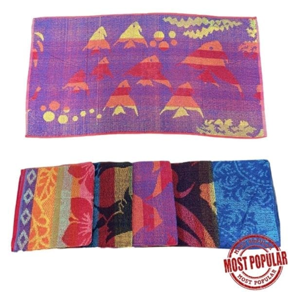 Wholesale Jacquard Beach Towels (Size 27” x 52”)