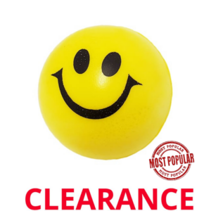 Wholesale 2.5″ Happy Face Squeeze Ball