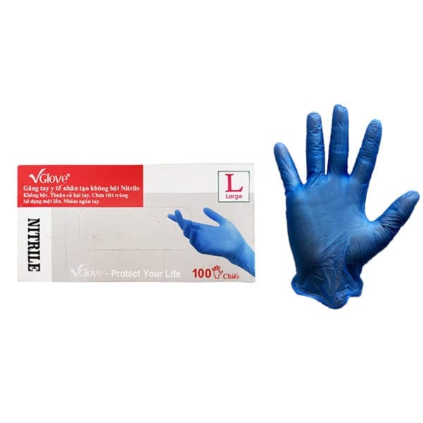Wholesale Blue Nitrile Disposable Gloves – Large – 1000 Pack