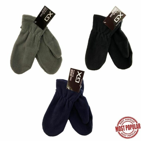 Wholesale Kids’ Fleece Mittens (4-6 Years)