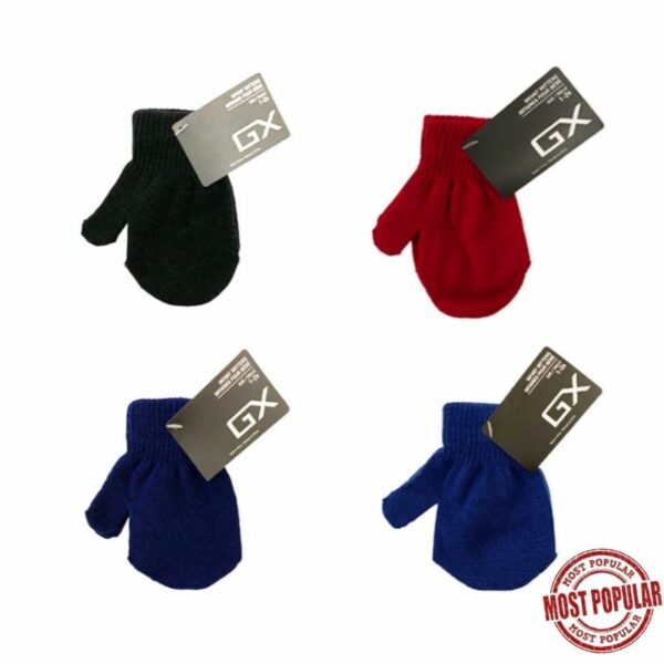 Wholesale Toddler Knit Mittens (2-3 Years)