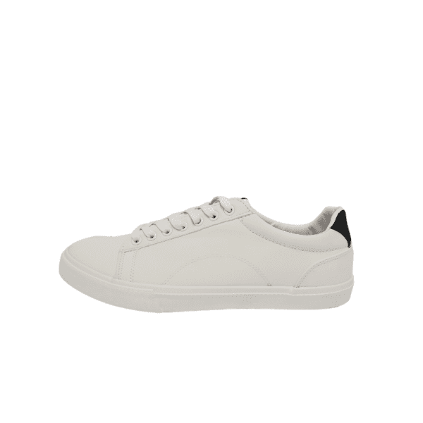 Wholesale Men's White Lace Up Runners (Size 8-12) - Image 2