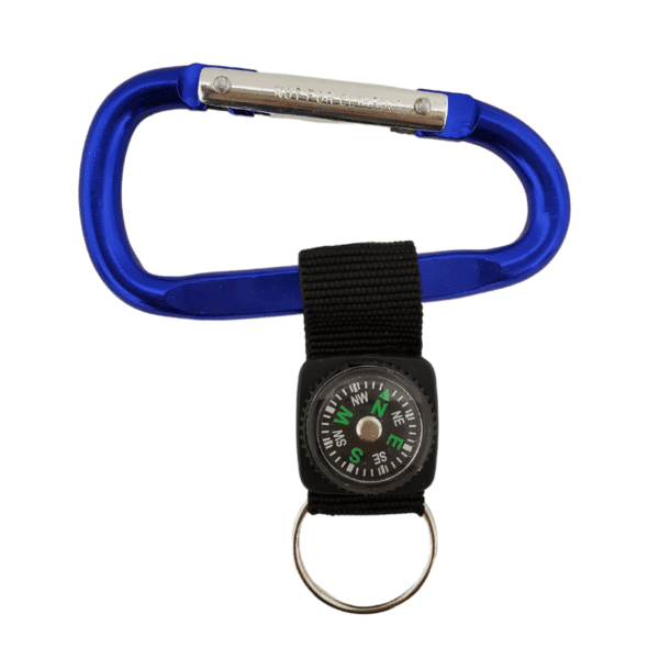 Carabiner With Compass