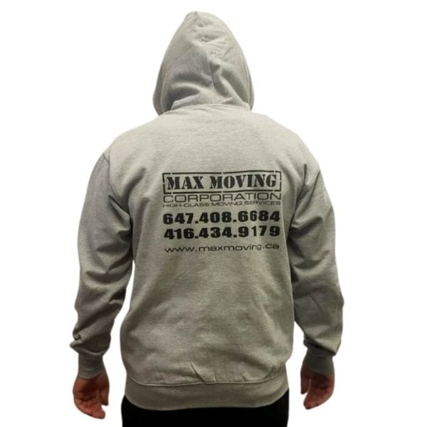 Custom Adult Heavy Weight Full Zip Hoodie - Image 3
