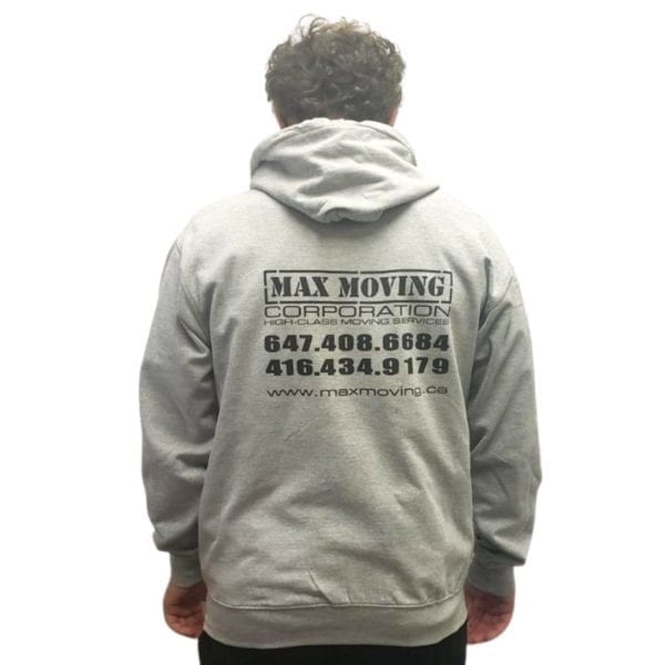 Custom Adult Heavy Weight Full Zip Hoodie - Image 2