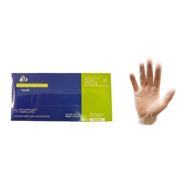 Wholesale Clear Vinyl Disposable Gloves Medical – 1000 Pack (Size: S)