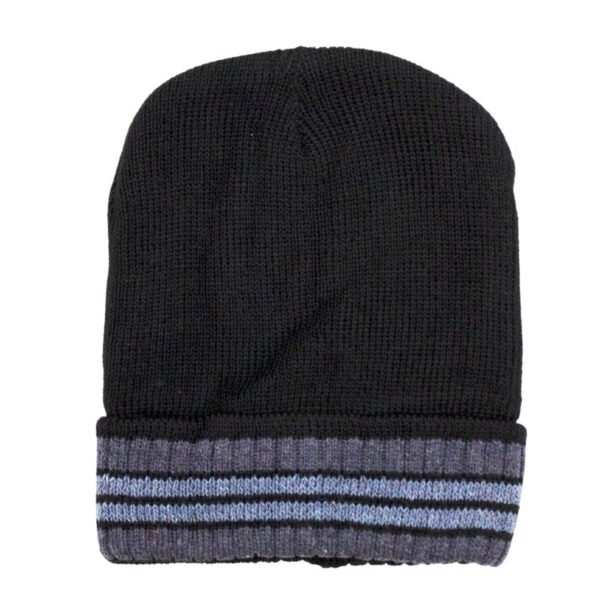 Wholesale Adult Winter Toque, Fur Lined with Stripes - Asst. Colour - Image 6