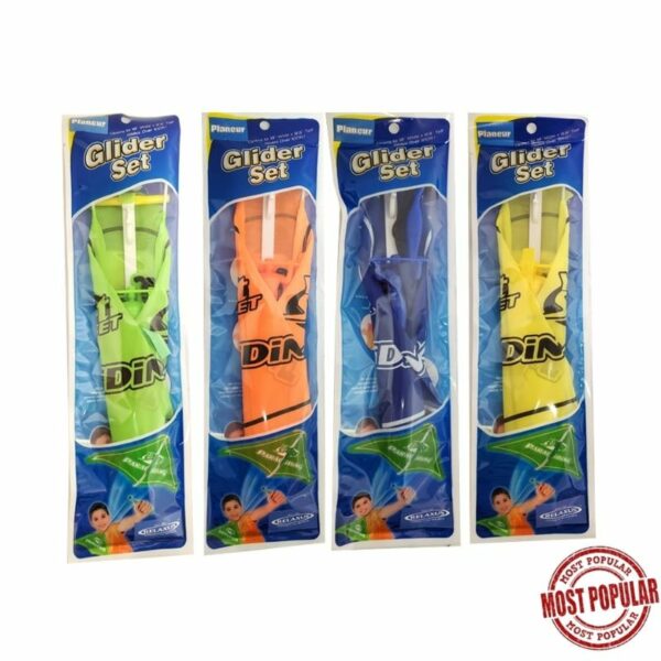 Wholesale Glider/Airplane Set 18'' x 9.5'' - Assorted Colours
