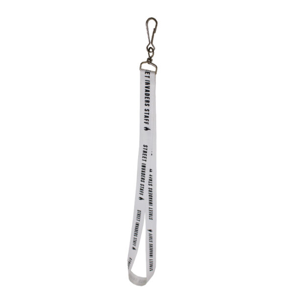 Custom Silk Screen Flat Lanyard 3/4'' Wide - Image 3